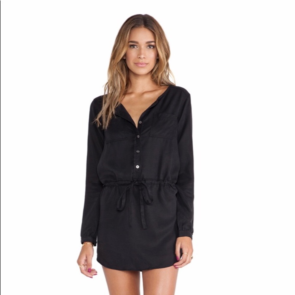 Michael Stars Button Down Dress Size Large H9